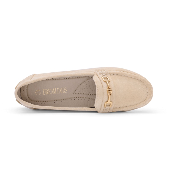 Classic Cozy Moccasin Loafers - KHAKI SUEDE - 2